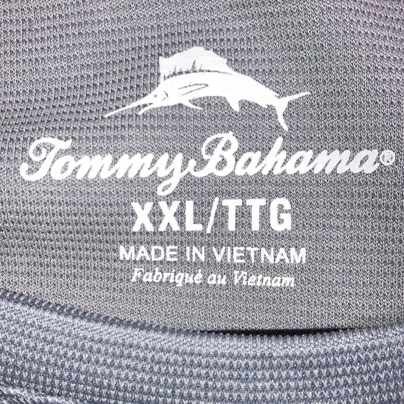 Tommy Bahama NEW like condition WOT Size XXL Color is gray for those casual days - Picture 5 of 6